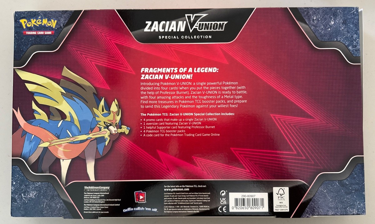 【未使用・未開封】モルペコV UNION Special Correction Nintendo Pokemon TCG V-Union Special Collection - Assorted for