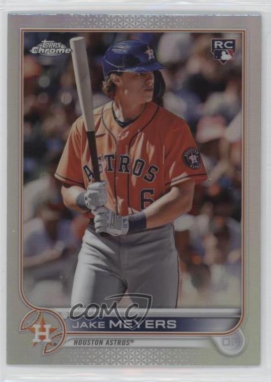 2022 Topps Chrome Sonic Refractor Jake Meyers #114 13c1