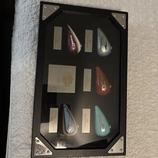 Harley-Davidson 2005 Mini Gas Tank Set Collectible Wall Display Shadow Box