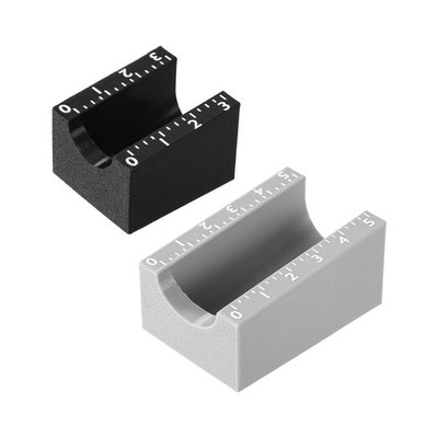Vial Label Applicator Tool for 3ml 10ml Containers PET Material Gray Black