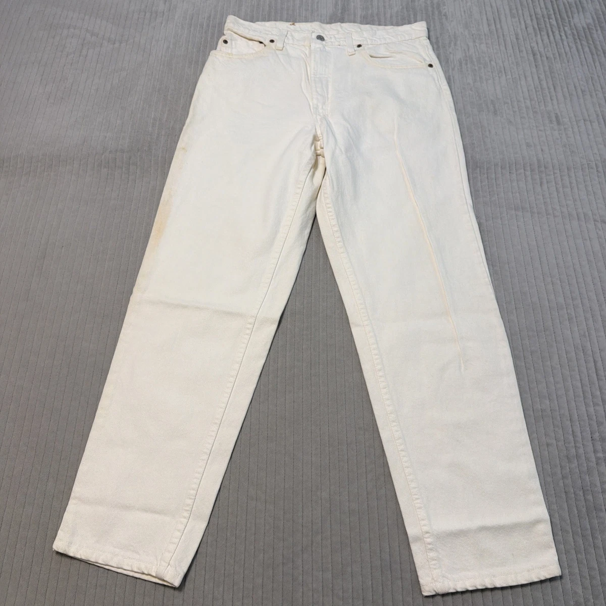 Levi's 550 White Jeans for Men for sale | eBay