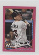 2014 Topps Mini Pink BCA 6/25 Jake Marisnick #45 0x0