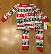 NWT Carter  s 2-Piece Christmas Pajama Set Size 18 Months