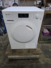 🇩🇪 ✅️ Refurbished Miele Tkb140wp Heat Pump Tumble Dryer, 7kg Load A++ Rated