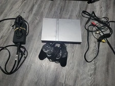 Sony SCPH-79001 Playstation 2 slim - Silver - TESTED WORKING
