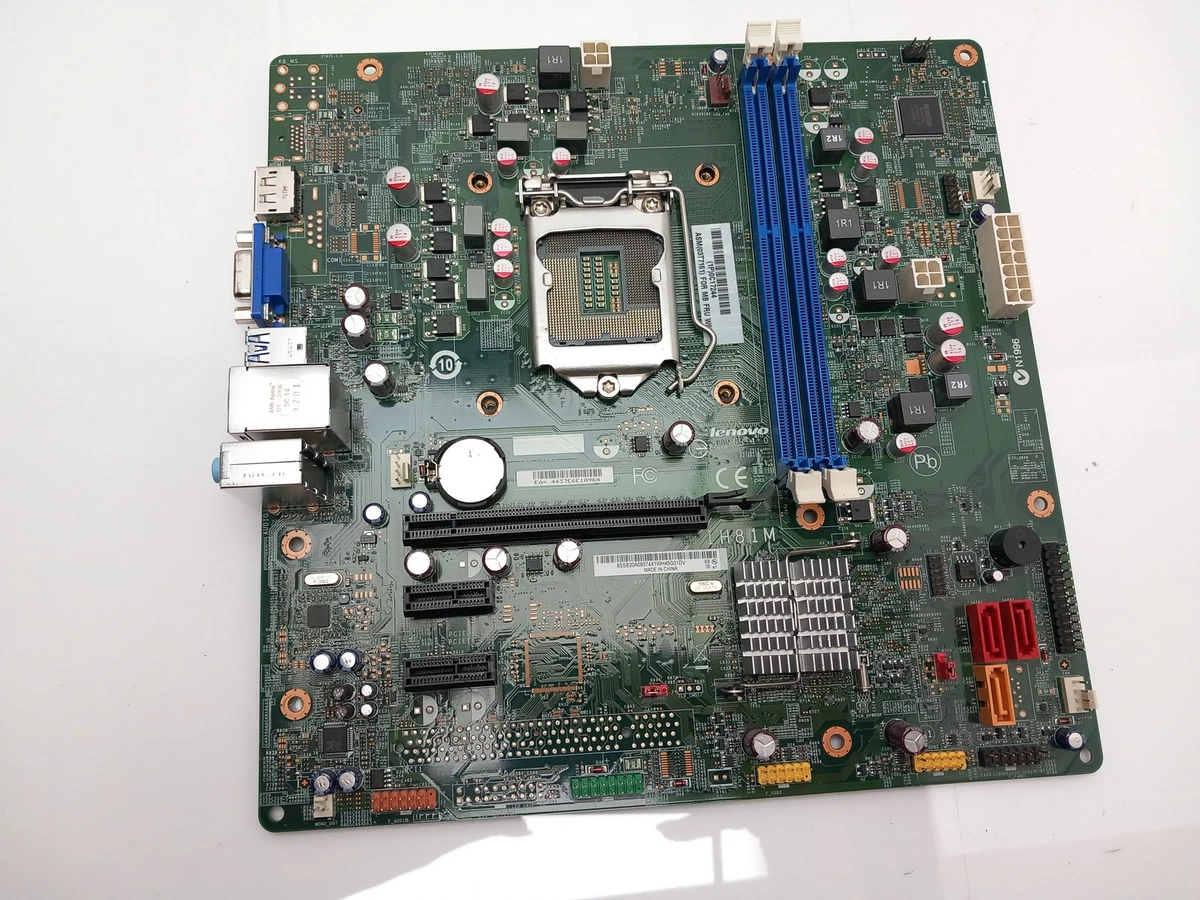 Carte Mère Lenovo 03T6677 – Micro ATX H61 – Socket LGA 1155 – DDR3 – Occasion