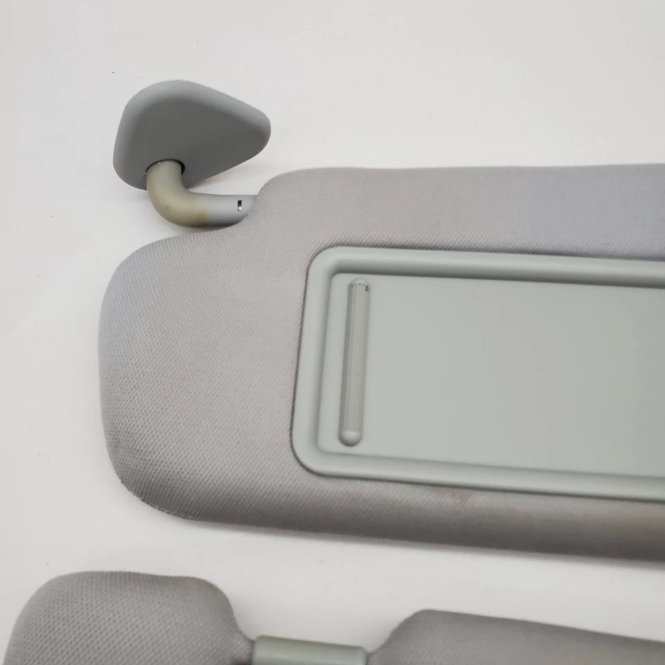 Juego de parasoles Hyundai Sonata 2011-2015 par de sombras izquierda derecha OEM tela gris Foto 3 de 4