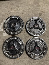1966 Chevrolet Impala Ss Wheel Covers Hubcaps Set Of 4 - Also Fits 1965