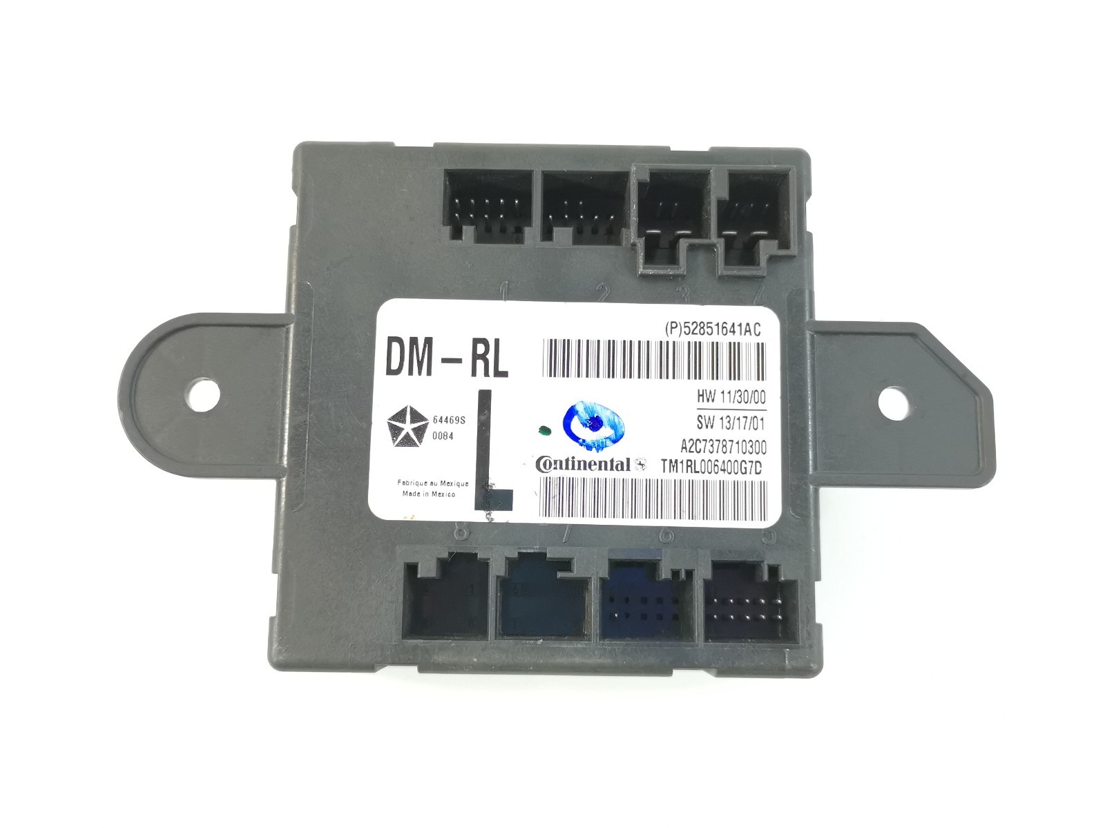 Maserati Ghibli S Q4 2014 Rear Left Door control module P/N 52851641AC