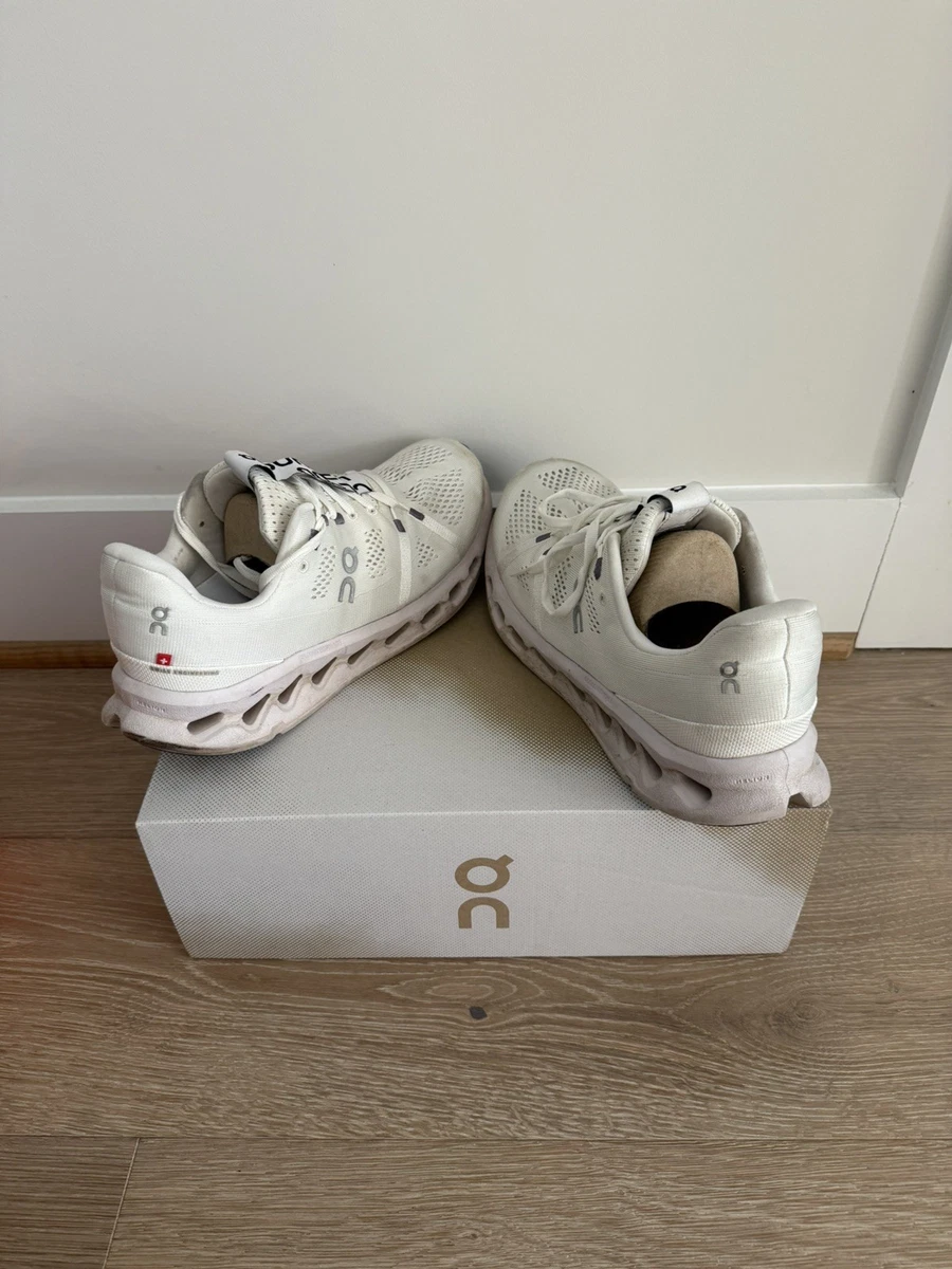 Size 7.5-On Cloudsurfer Creek/White Low Top Mesh Sneaker 3MD10421071 s-l400.jpg main image 2