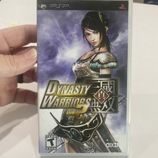 Box Manual Only Dynasty Warriors Vol. 2 Sony PSP, 2006 No Game Included