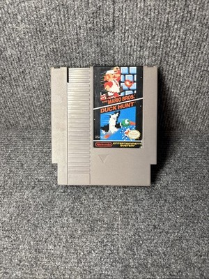 Vintage Nintendo NES Super Mario Bros & Duck Hunt Game Cartridge