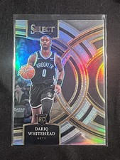 2023-24 SELECT DARIQ WHITEHEAD #125 SILVER PRIZM ROOKIE SP NETS
