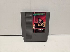 Gauntlet w/ Poster Nintendo NES Complete in Box CIB