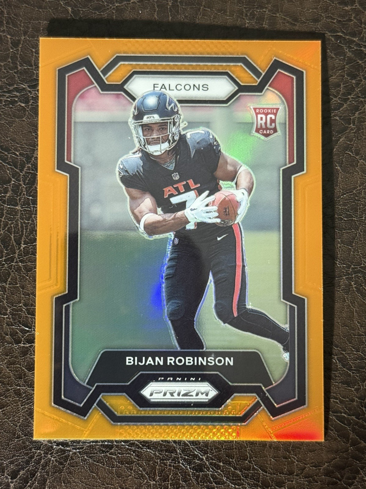 2023 BIJAN ROBINSON PRIZM ORANGE /249 ROOKIE RC #305 ðŸŸ
