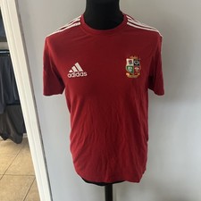 Australia Rugby 2013 Vintage Rare Adidas T-Shirt Shirt Size 38-40 Red Womans