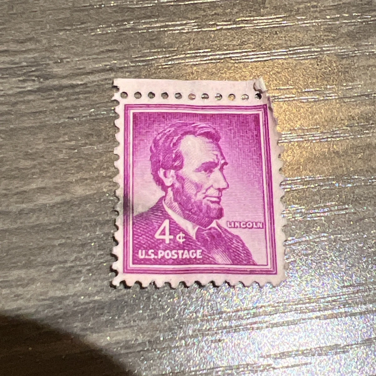 4 Cent Lincoln Stamp In Used Us Stamps (1901-Now) for sale | eBay