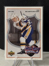 1991-92 Upper Deck - Hockey Heroes Brett Hull Brett Hull #7