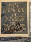 NASCAR Dale Earnhardt #3 "The Intimidator" Plaque with Collector Card! Look&See  — photo 5