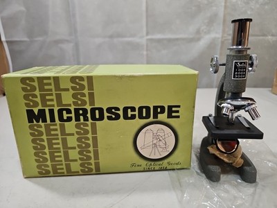 RARE 1960s SELSI MicroScope Zoom Japan 275NB/300x  NEW OLD STOCK!