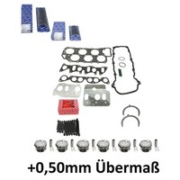 Lagerset Std+Kolben+0,50Mm+Dichtsatz FüR VW 2.8 2.9 VR6 AAA ABV 77822600 7782160
