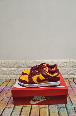 Nike Dunk Low Retro Lifestyle Schuhe UK 8,5 Herren UVP 109,99£ Midas Gold
