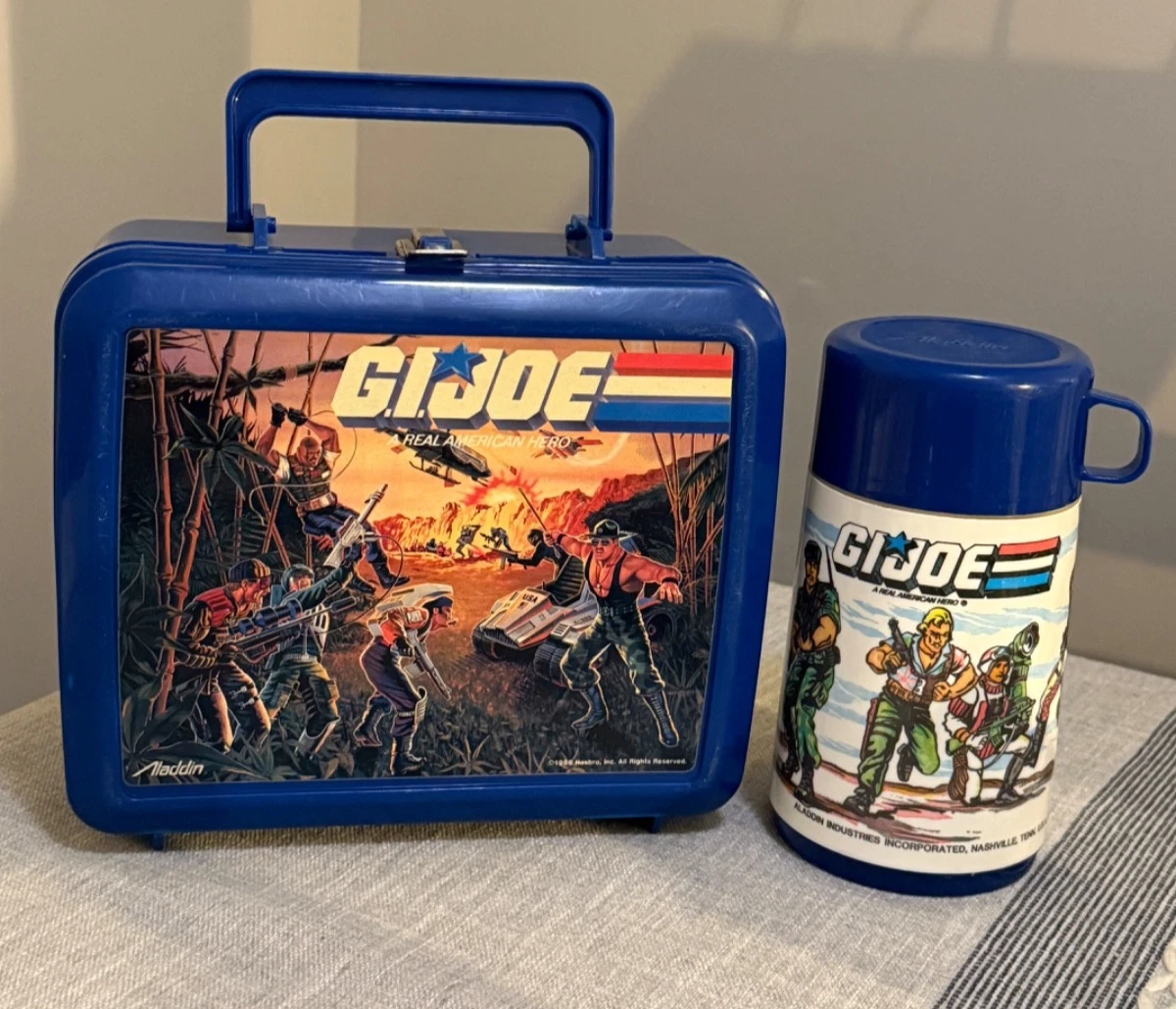 Gi Joe Lunch Box In Collectible Plastic Lunchboxes (1970-Now) for