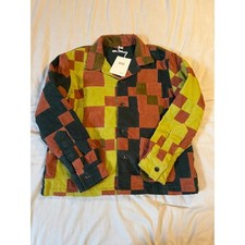 Bode New York Patchwork Cotton Jacket Size S