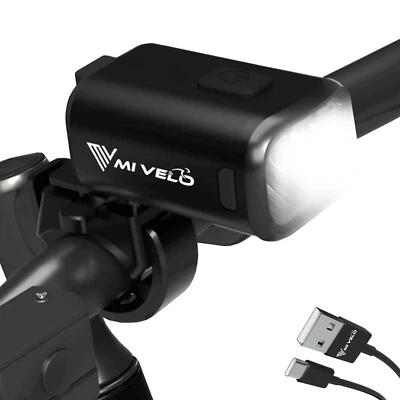MIVELO SPARK Fahrradlicht Frontlicht USB aufladbar wasserdicht STVZO zugelassen