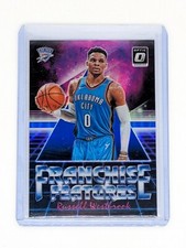 2018-19 Donruss Optic Franchise Features Blue #21 Russell Westbrook /85 Thunder