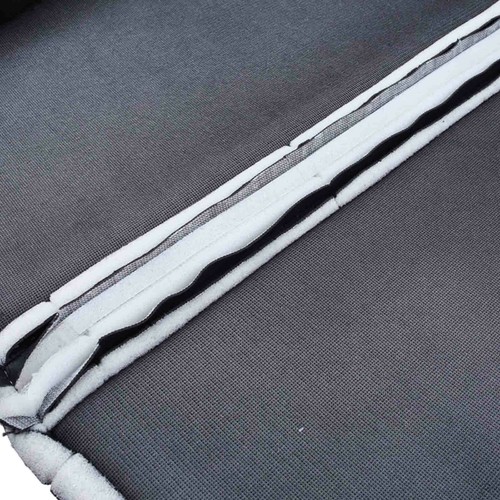 Cubierta de asiento del lado del conductor delantero A-Premium para Jeep Grand Cherokee WK 2005-2007 gris - Imagen 6 de 8