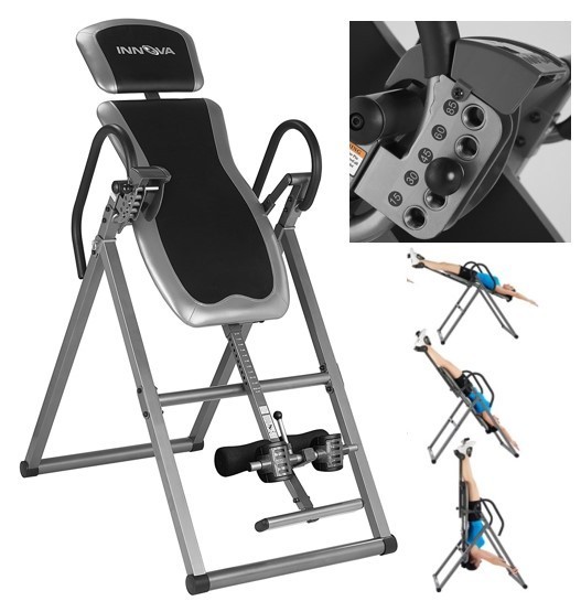 Inversion Table System Gravity Fitness Balance Exercise Home Gym Back Therapy