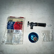 Lot of 4, Blue Hawk Brads Telescoping Angle Supply Stop 1/3in x 3/8in