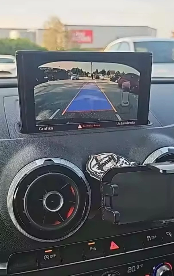 Retrocamera Kit Retrofit Audi A3 8V 2012/2020 Telecamera Retromarcia - Immagine 2 di 3