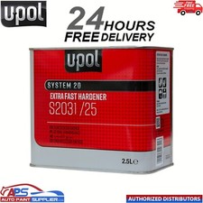 UPOL S2031 2K EXTRA FAST HARDENER ACTIVATOR U-POL FOR PAINT, PRIMER,LACQUER 2.5L