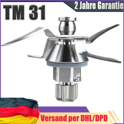 SAVIEVA Ersatz Messer Für Vorwerk Thermomix TM31 Küchenmaschine Mixmesser Edelstahl DHL