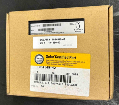 Bently Nevada Dual Galvanic Isolator 170190-01