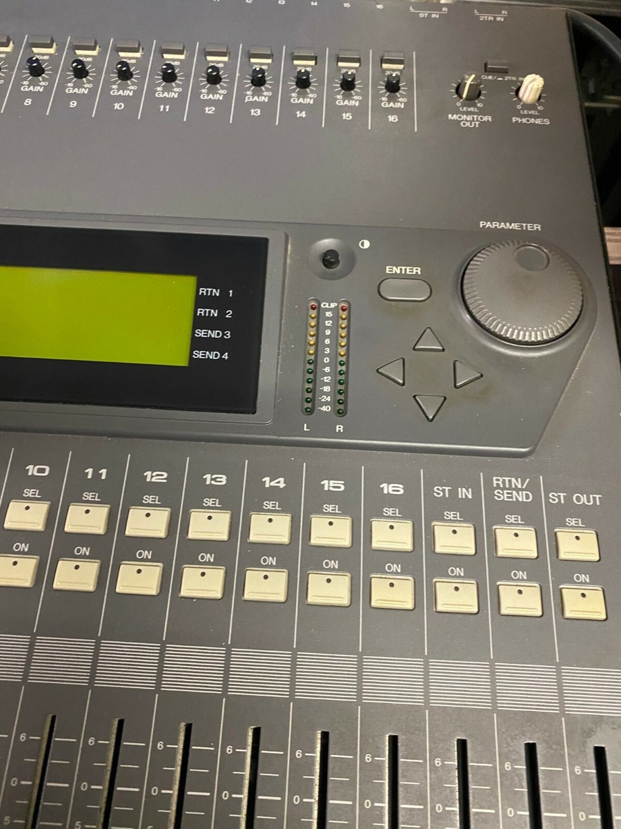 動作品! YAMAHA ヤマハ デジタルミキサー ProMix01 Yamaha ProMix01 16 Channel Digital Mixer Programmable Audio Mixing