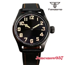 Tandorio Pilot Fashional Diver Men NH35 PT5000 Movement Watch Automatic Luminous