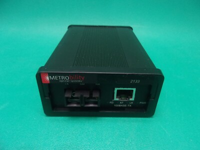 TELCO SYSTEMS METROBILITY 2133-14-01 MEDIA CONVERTER | eBay