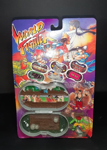 World Fighter Street Fighter II Ryu + Blanka Figure Toy