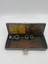 Sk Tool Metal Box 38 Sockets Set Of 5 Missing Pieces