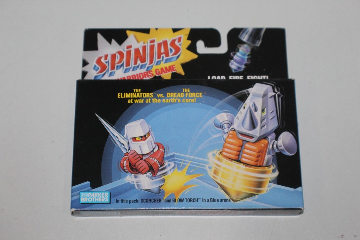 Tomy Parker Brothers SPINJAS in Box Eliminators vs Dread Force NEW