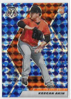 Akinページ 2021 Panini Mosaic Blue Camo Prizm Keegan Akin Rookie #239 | eBay