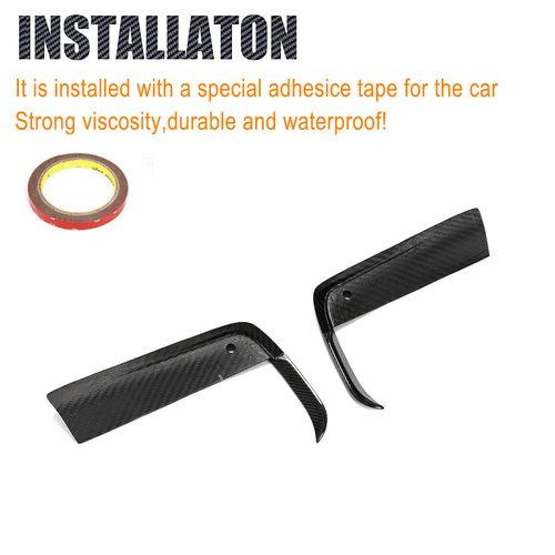 Passt für BMW G14 G15 G16 M Sport Carbon Front Flaps Splitter Spoiler Canards - Bild 9 von 11