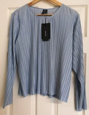 Womens Vero Moda Blue Top Size M  NWT 