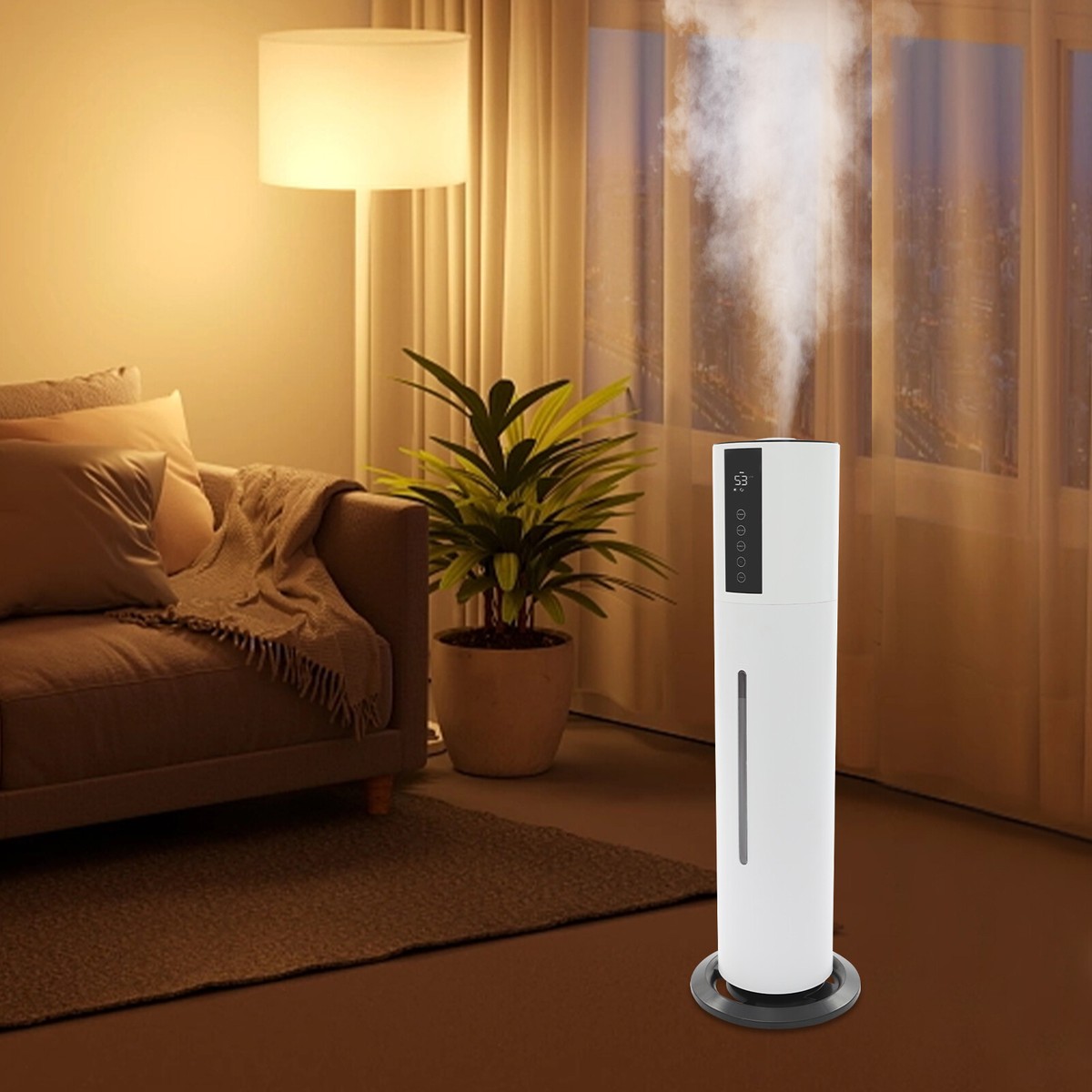 8L Air Humidifier Top Fill Humidifiers for Bedroom Large Room Cool
