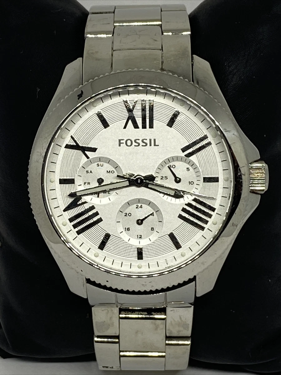 Fossil cecile hotsell watch silver