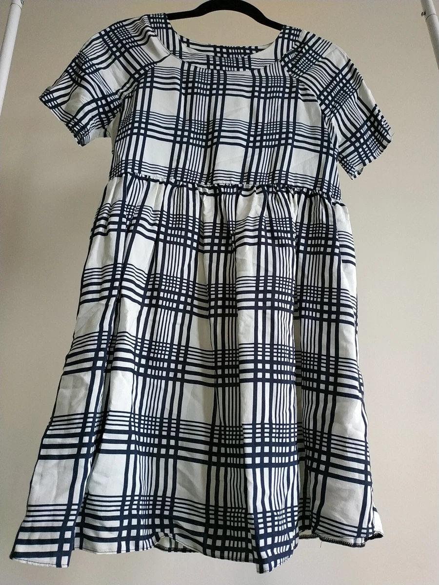 Black and white hot sale striped dress asos