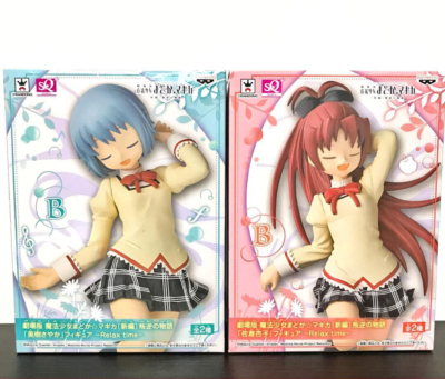 Puella Magi Madoka Magica Relax time Miki Sayaka B Sakura Kyoko B